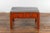 19th Century Antique Red & Black Coffee Table with Two Drawers For Sale In New York - Image 6 of 12
