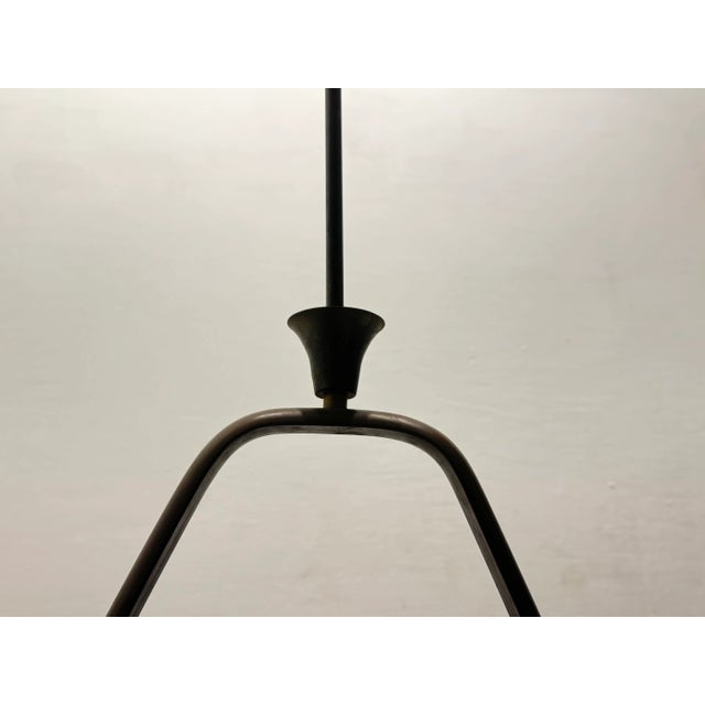 Vintage Lavender Rostrato Bronze Pendant in Murano Glass, 1960s For Sale - Image 4 of 9