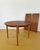 Vintage Danish Round Teak Table, 1950s For Sale - Image 4 of 4