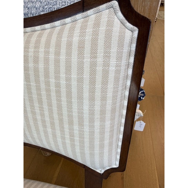 The Powers Upholstered Side Chair by Woodbridge offers timeless elegance with a custom touch. This piece was featured in...