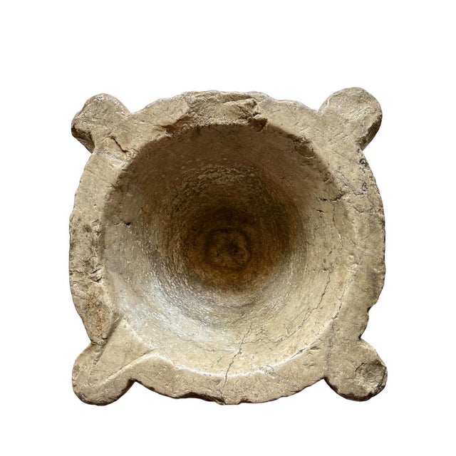 Antique Tuscan Medieval Mortar in Nembro Marble, Italy For Sale - Image 15 of 18