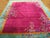 1920s Chinese Art Deco Carpet ( 9' x 11'6"- 275 x 350 cm ) Chinese - Art Deco Coral 1920s Knotted Antique Wool Rectangle...