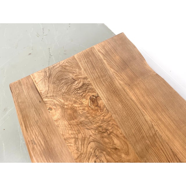 Brutalist Free-Form Coffee Table in Oak, 1950s For Sale - Image 18 of 18