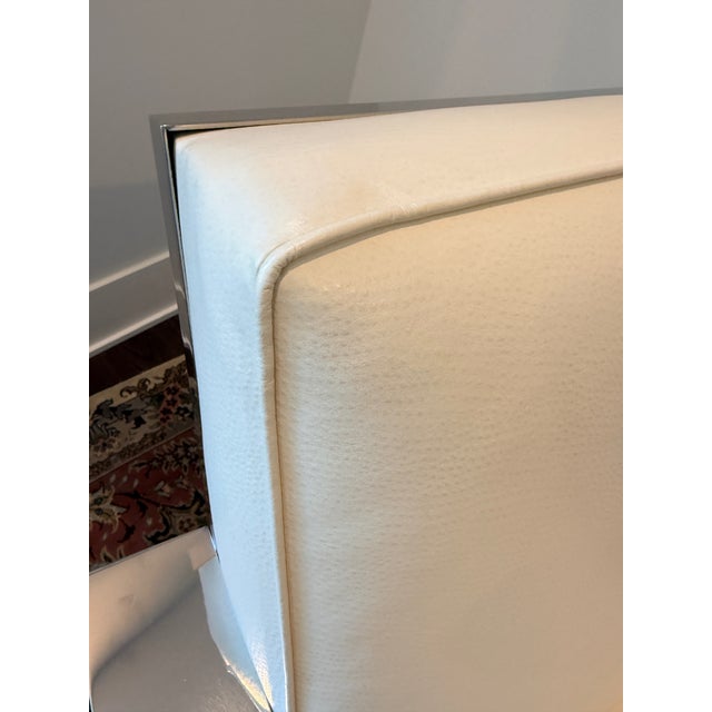 Contemporary Ralph Lauren Leather Penthouse Chair For Sale - Image 3 of 14