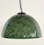 Glass Italian Green Neverrino Pendant Light by Gae Aulenti for Vistosi, 1970s For Sale - Image 7 of 18