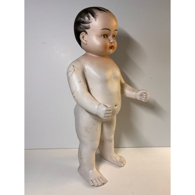 19th Century Badekinder Frozen Charlie Bathing Doll For Sale - Image 9 of 12