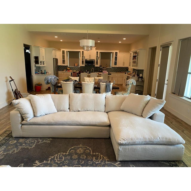Restoration Hardware Cloud Collection Sectional Chairish