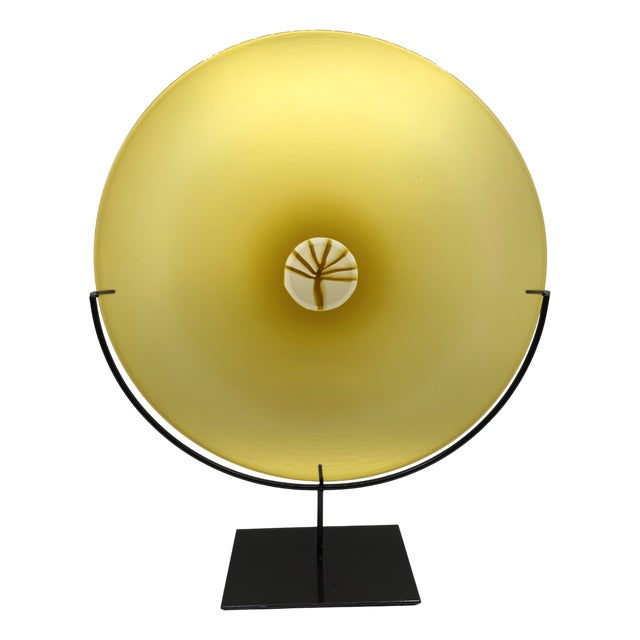 Autumn Plate Four Seasons Series by Laura De Santillana for Venini, 2004 For Sale