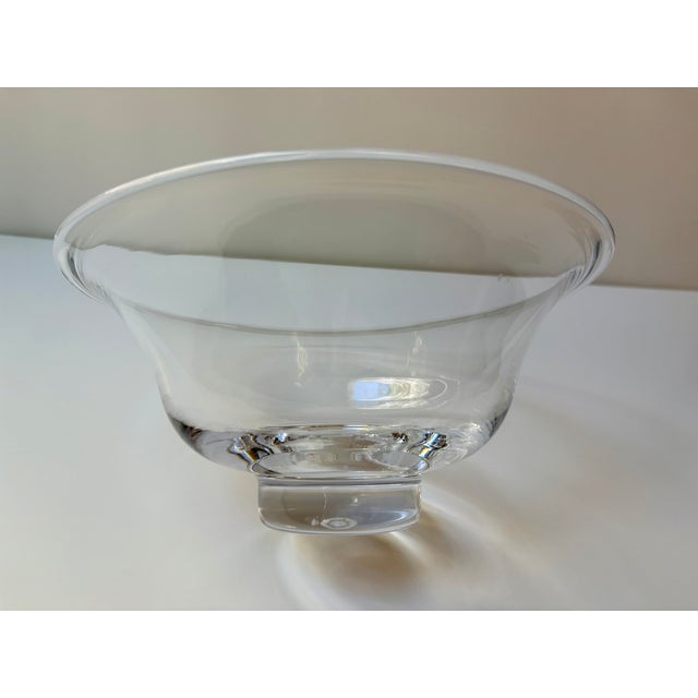 Simon Pearce Simon Pearce Shelburne Footed Bowl For Sale - Image 4 of 5