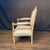 Late 19th Century Antique Painted French Neoclassical Armchairs With New Upholstery - A Pair For Sale - Image 5 of 15