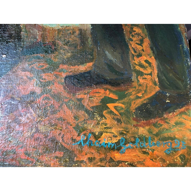 Genre: Judaica Subject: Architecture Medium: Oil Surface: Canvas Country: United States Dimensions: 40X60 inches Temple...