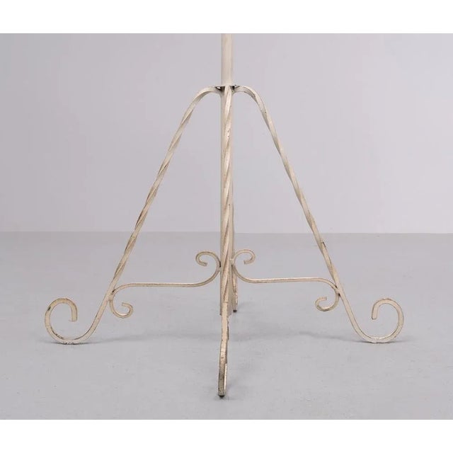 France Provincial Standing Coat Rack, 1950s For Sale - Image 7 of 9