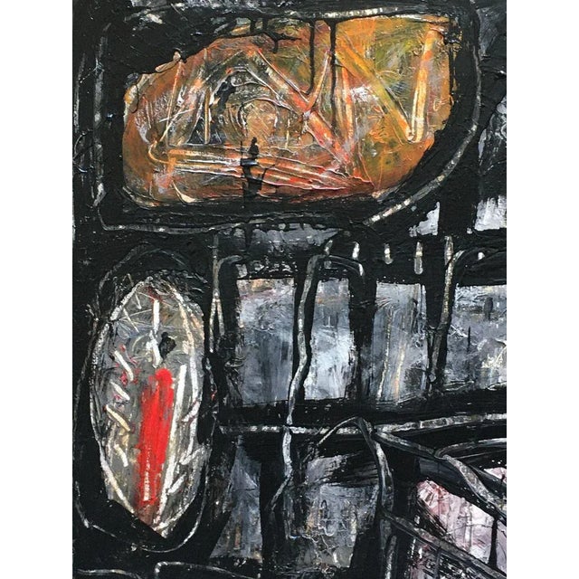 Structure - Mixed Technique on Canvas - Massimo D'Orta - Italy - 2007 For Sale - Image 6 of 9