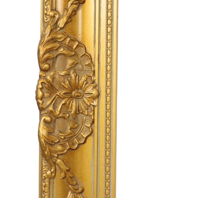 Wood Large Baroque Golden Frame For Sale - Image 7 of 15