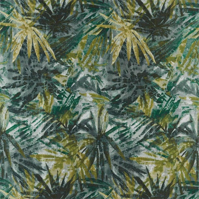 Harlequin Celadon Fabric in Emerald/Litchen For Sale