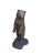 Impressive life-size bronze sculpture of a bear, cast in Naples, Italy, during the 20th century. This striking piece is...
