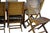 Wood Les Jardins Teak Wood Patio Table and Eight Chairs Set Signed Outdoor Dining For Sale - Image 7 of 15