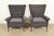Mid-Century Modern Paul McCobb Planner Group Mid-Century Modern Upholstered Lounge Chairs, Pair For Sale - Image 3 of 8