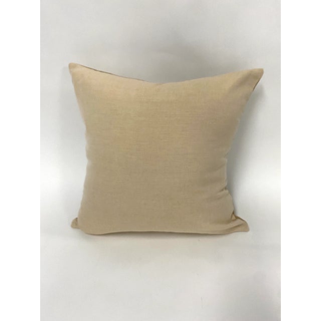 English Contemporary Foxhunter Tapestry Pillow Cover For Sale - Image 3 of 4