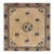 1920s Beige Field Art Deco Style Antique Chinese Peking Rug 9' X 9'6" Square For Sale