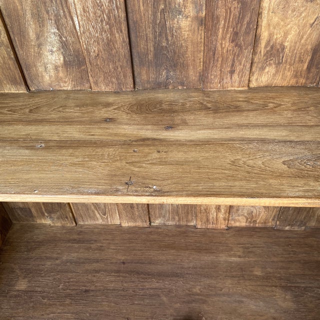 Wood Late 19th Century Gustavian Bleached Two Door Buffet Cabinet For Sale - Image 7 of 12