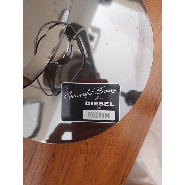 Glas Table Lamp in Metallic Glass and Chrome by Diesel for Foscarini, 2009 For Sale - Image 15 of 17