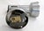 Metal Adjustable Wall Spotlight on a Ball Joint in Chrome and Brushed Metal, 1970s For Sale - Image 7 of 12