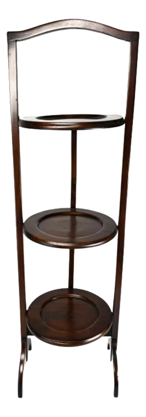 Vintage Edwardian Three-Tired Muffin Stand