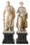Figurative Sculptures, Late 19th Century, Alabaster, Set of 2 For Sale