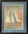 Nautical Vintage Artists Proof Nautical Lithograph of a Schooner Sailboat at Sunset For Sale - Image 3 of 8