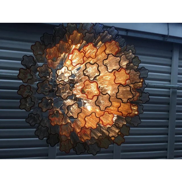 Murano Style Glass Sputnik Chandelier from Simoeng For Sale - Image 11 of 13