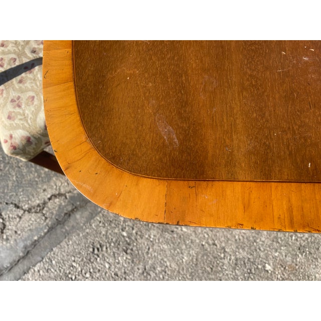 1960s 1960s Kittinger 9pc Dining Set W/ Banded Table & 8 Chairs / for Restoration For Sale - Image 5 of 18