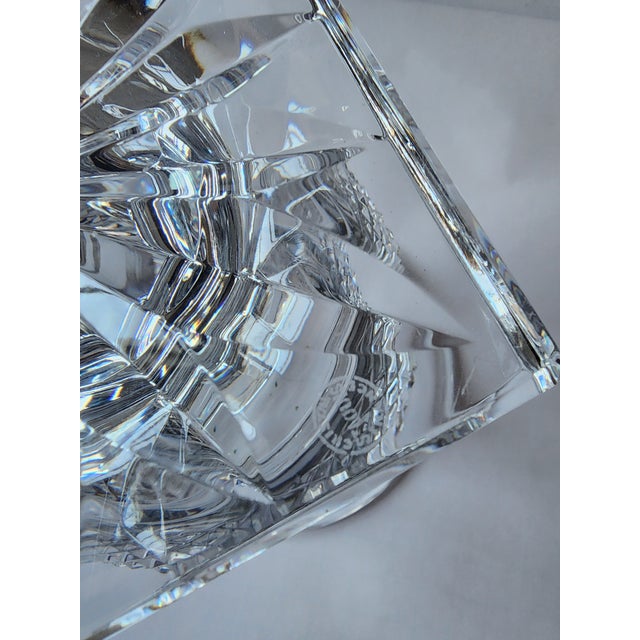 Glass Vintage Saint-Louis Crystal Urn For Sale - Image 7 of 10