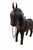 Vintage Carved Wood Horse With Copper Saddle Details, C. 1970's For Sale - Image 9 of 9