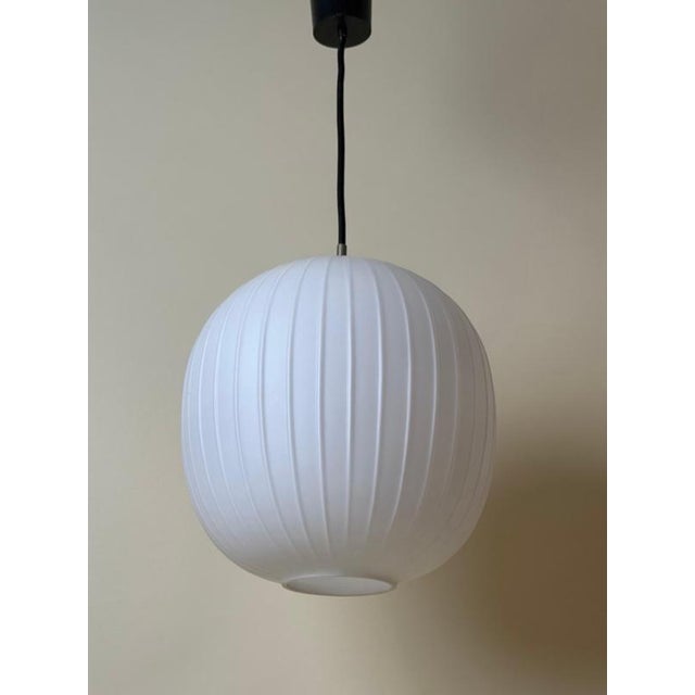 Elegant mid-century “Bologna” pendant lamp by Peill & Putzler, Germany, attributed to Aloys Ferdinand Gangkofner, circa...