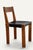 Wood Vintage S24 Chair in Elm and Black Leather by Pierre Chapo, 1970 For Sale - Image 7 of 18