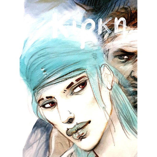 Enki Bilal - Circe - Original Lithograph Publisher: Amis du Livre Edition: 240 2012 Dimensions: 42 x 30 cm. Enki Bilal...