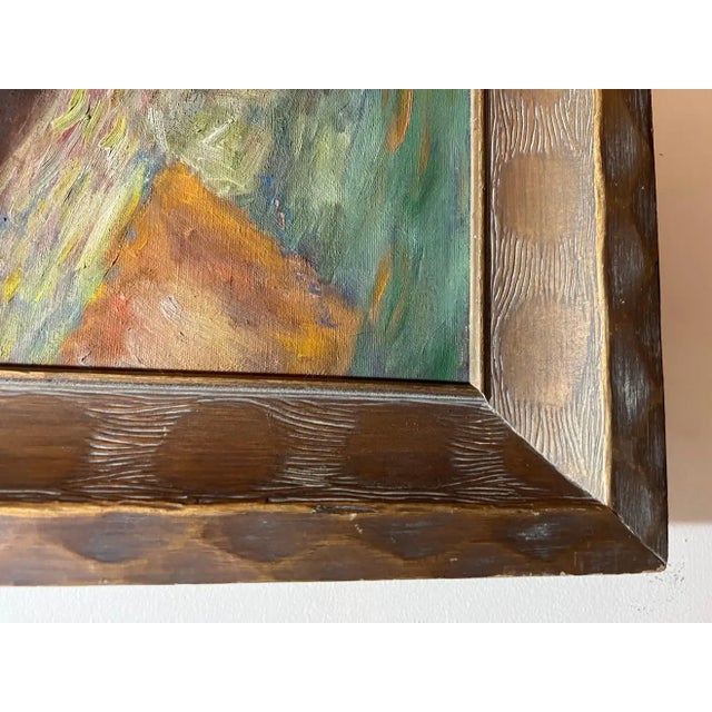 Impasto Impressionistic Painting of Daisies in the Style of Van Gogh For Sale - Image 4 of 13