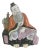 Vintage Chinoiserie Ceramic Man For Sale