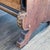 Vintage Wooden Sideboard With Decorative Accents For Sale - Image 9 of 10