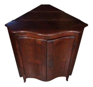 18th Century Walnut Corner Cabinet