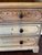 19th Century English Painted Pine Linen Press Armoire With Faux Inlay For Sale In Baltimore - Image 6 of 10
