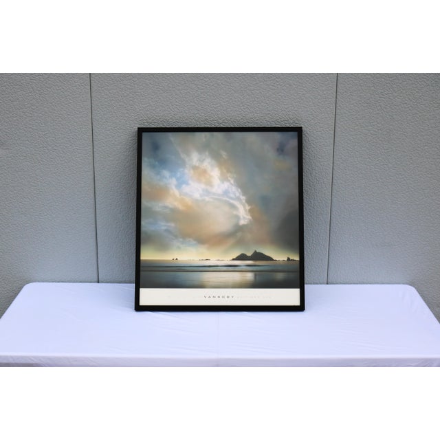 Contemporary William Vanscoy, Only One More Chance, Seascape Photograph Fine Art Print Framed For Sale - Image 3 of 18