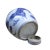 Chinese Chinese Oriental Small Blue White Porcelain Ginger Jar For Sale - Image 3 of 9