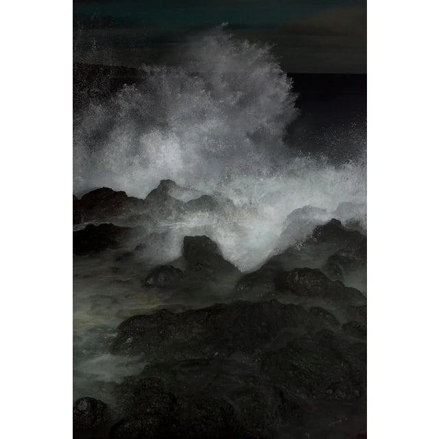 Maui, Hawaii Unframed Waves Crashing by Garret Suhrie Print, 32" x 48"