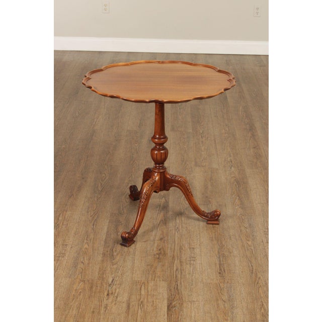 Georgian Style Mahogany Tilt Top Table For Sale - Image 15 of 18