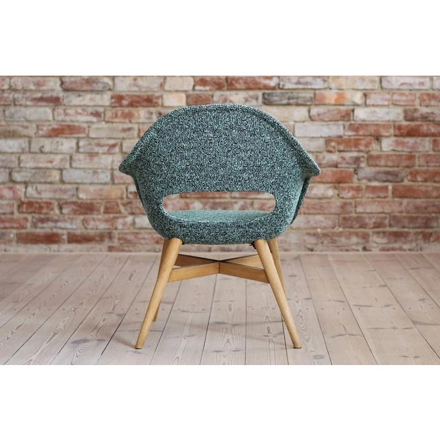 Green Set of Lounge Chairs by Miroslav Navrátil, Czech Republic, 1950s For Sale - Image 8 of 18