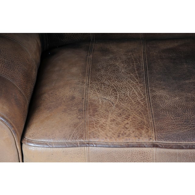 DS44 2-Seater Sofa in Buffalo Leather from de Sede, 1970s For Sale - Image 10 of 18