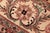 Shabby Chic 1990's Floral Pak-Persian Green/Ivory Wool Rug - 6'1'' X 9'2'' For Sale In New York - Image 6 of 9