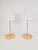 Vintage Basisk Table Lamp in Birch and Glass by Wiebke Braash for Ikea, 2000s, Set of 2 For Sale - Image 3 of 11